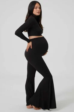 BUMPSUIT The Turtle Long Sleeve Crop Tee| Tops & Bodysuits