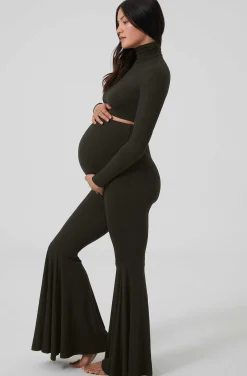 BUMPSUIT The Turtle Long Sleeve Crop Tee| Tops & Bodysuits