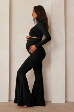 BUMPSUIT The Turtle Long Sleeve Crop Tee| Tops & Bodysuits